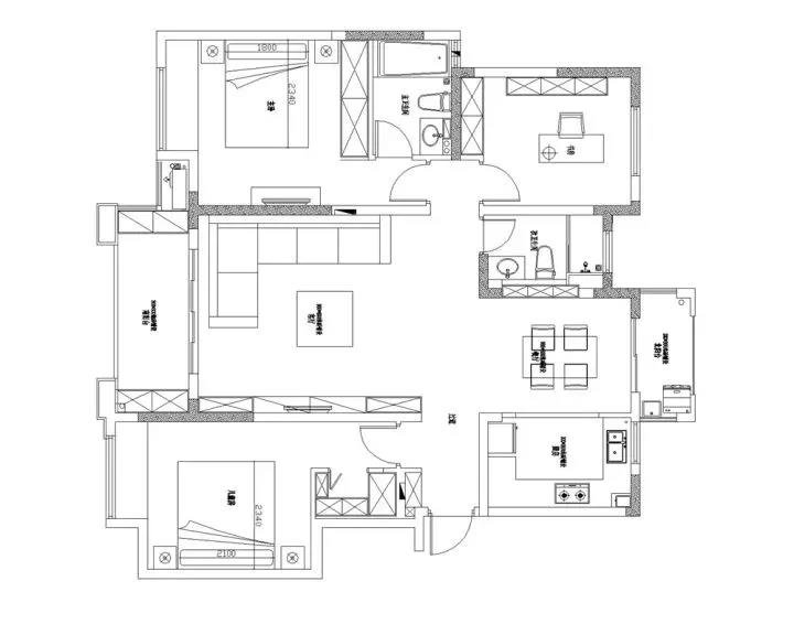 三居室的房子，足足124平米，如果用方式14万元是不是很划算？