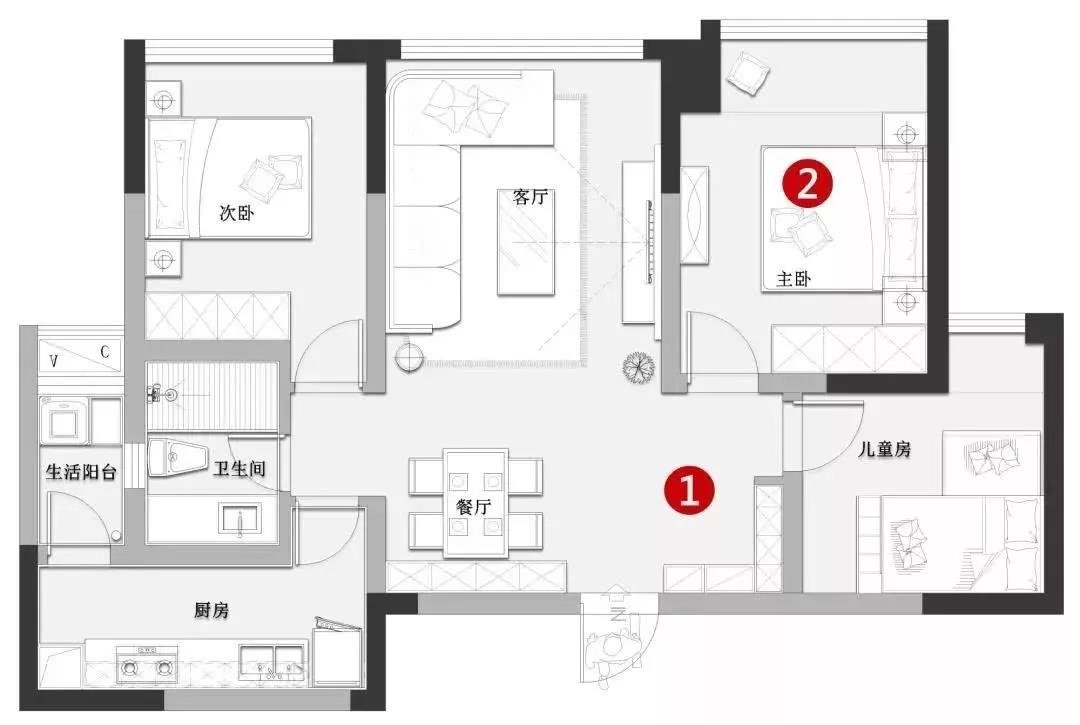 89平米三居室新房，找熟人装修才花费9万，大家觉得值吗？