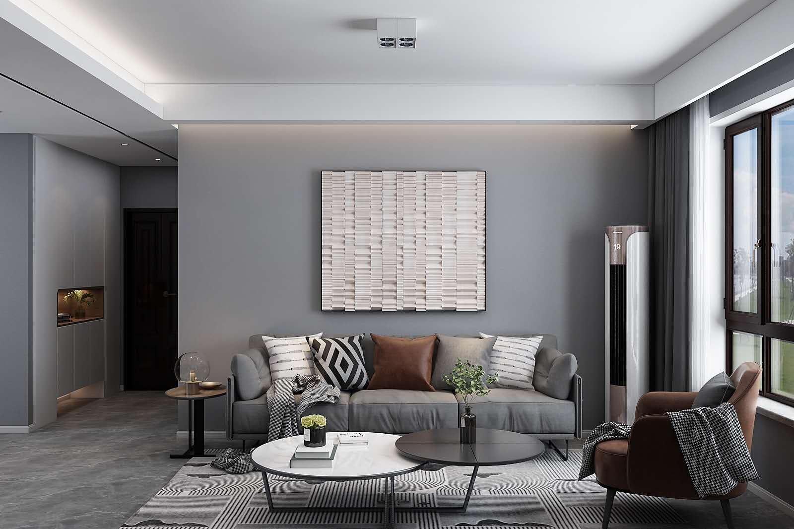 120平米的三居室，采用现代风格装修的效果如何呢？