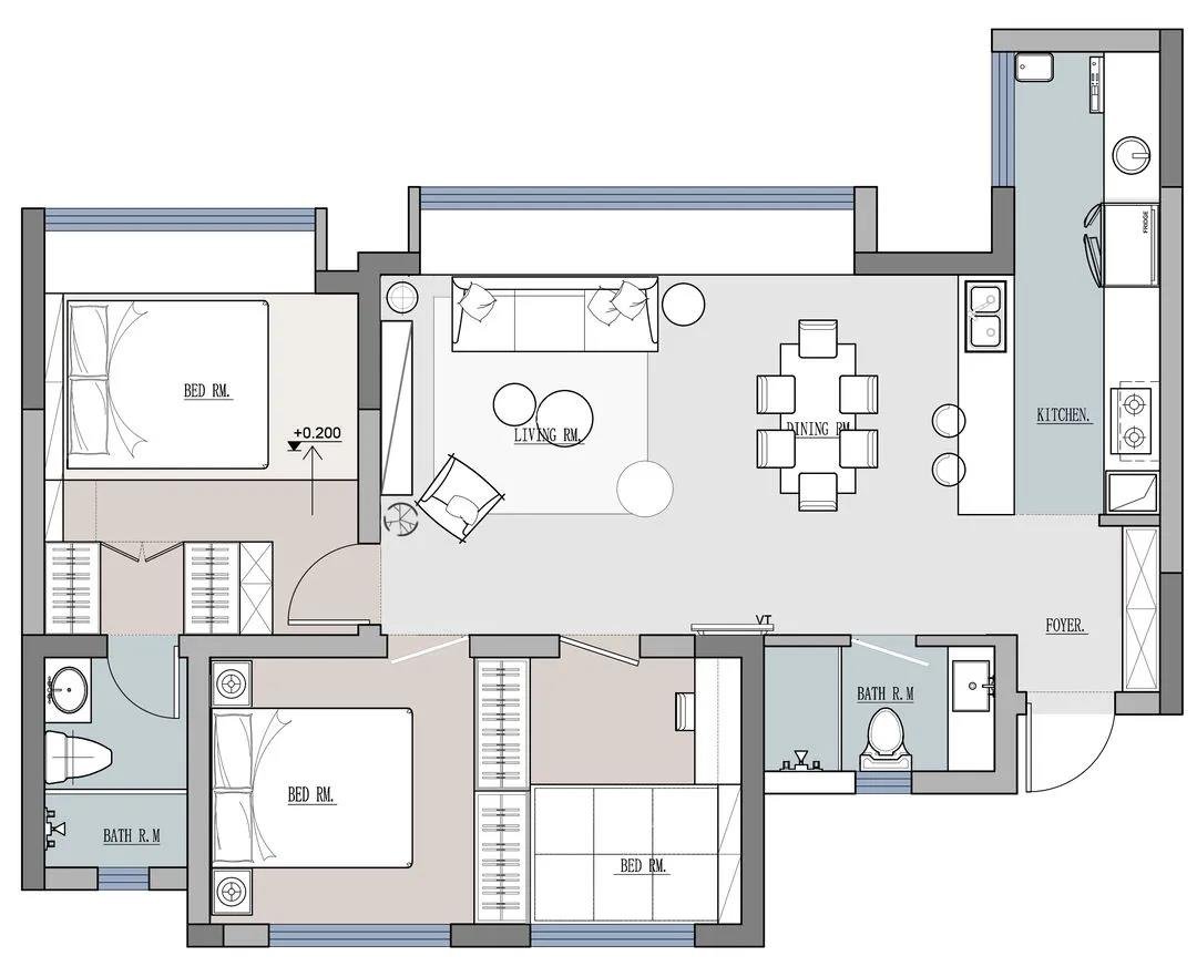 98平米三居室新房，找熟人装修才花费10万，大家觉得值吗？