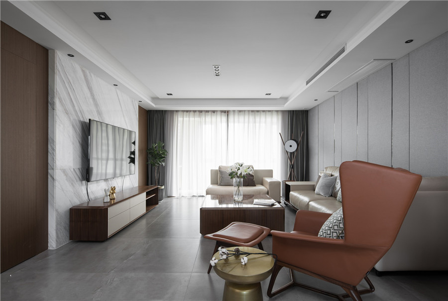 精良的家具及软饰，让优雅与风度于空间中并存