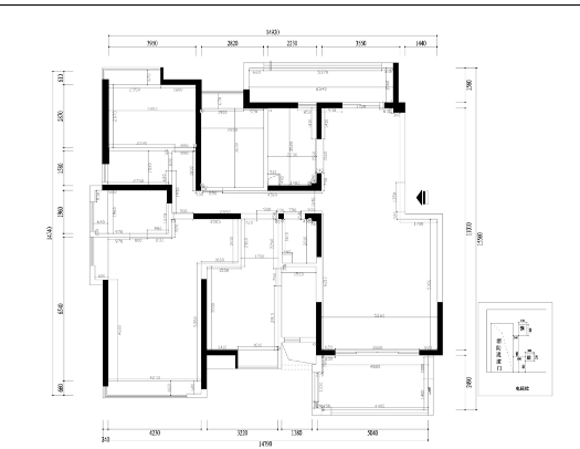 208平米的房子能装修成什么效果？现代风格四居室装修案例！