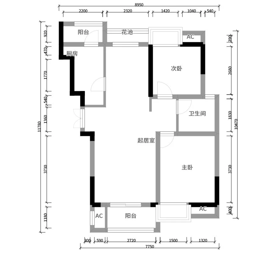 仅仅花了10万元，就把96平米的二居室装修的美轮美奂！