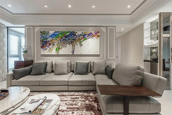 90后小夫妻花17万元装修的简欧风格，131平米三居室太赞了！