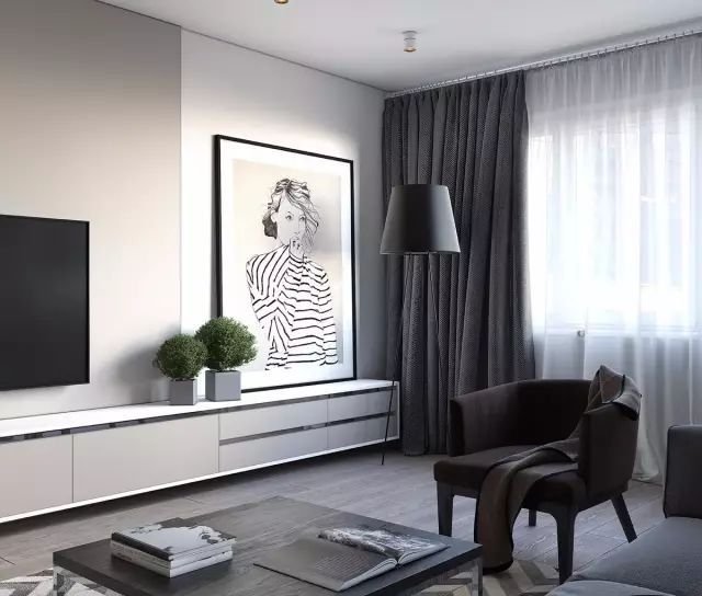 新房70平米二居室现代风格，装修只用了6万，谁看谁说划算！