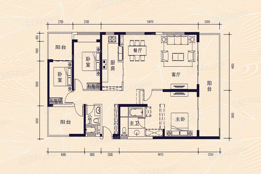 169平米三居室仅17万，太超值了！新中式风格老婆最爱！