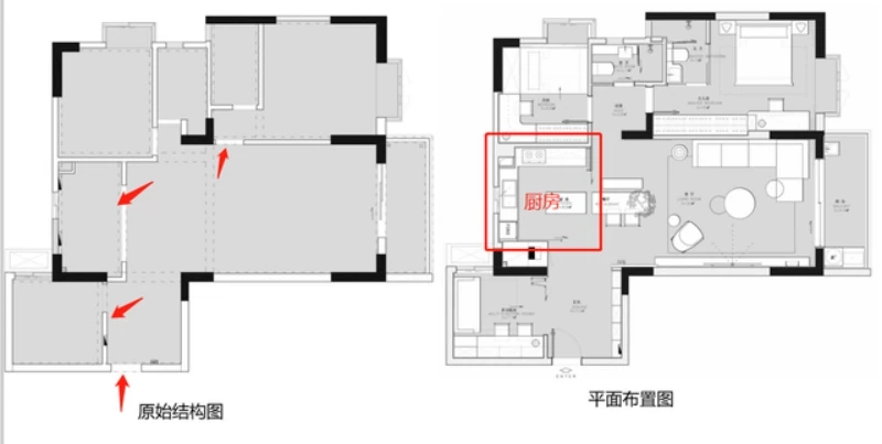 去主灯拉平吊顶有多爽，室内极致简约