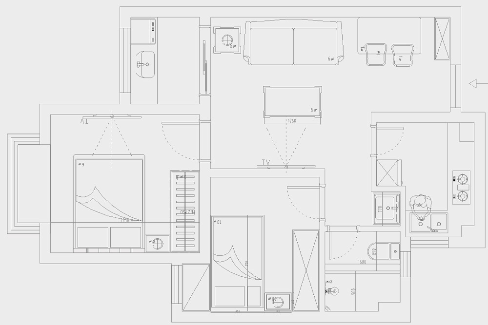 91平米的三居室，采用现代风格装修的效果如何呢？