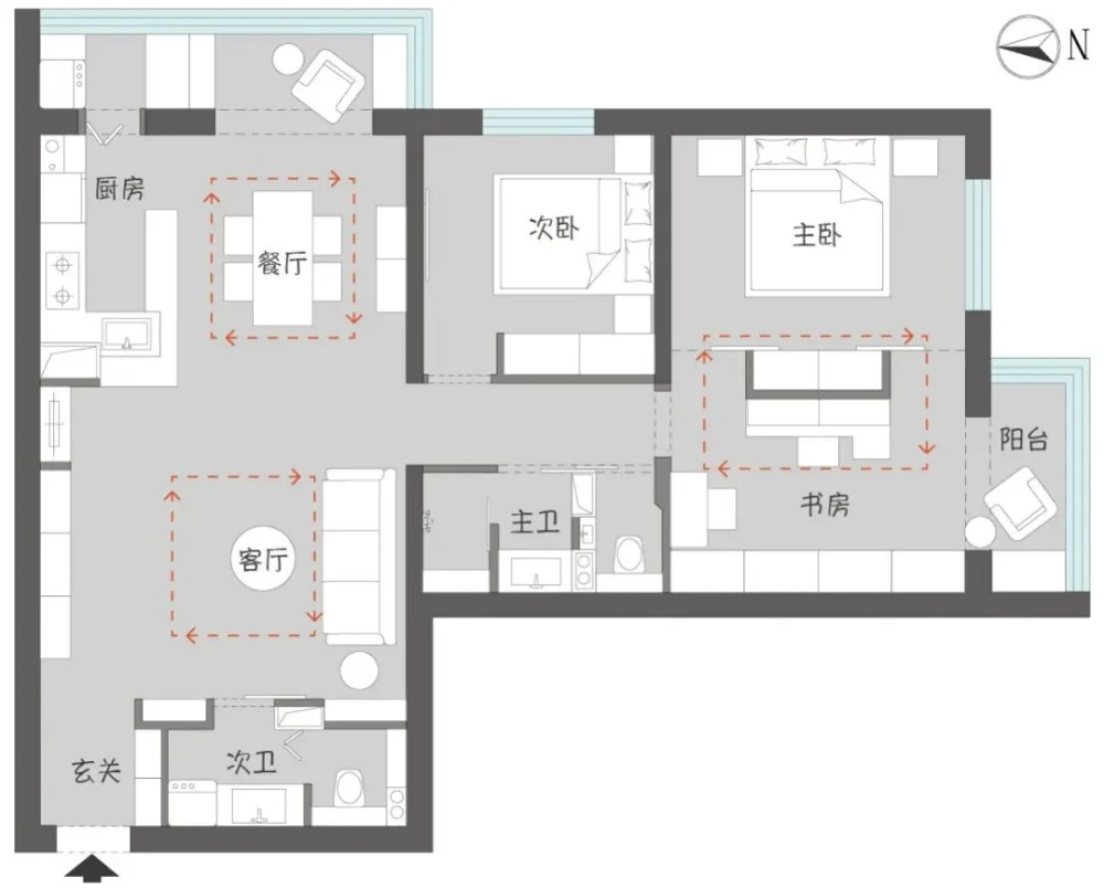 149㎡复古风住宅，优雅文艺的格调让人沉醉