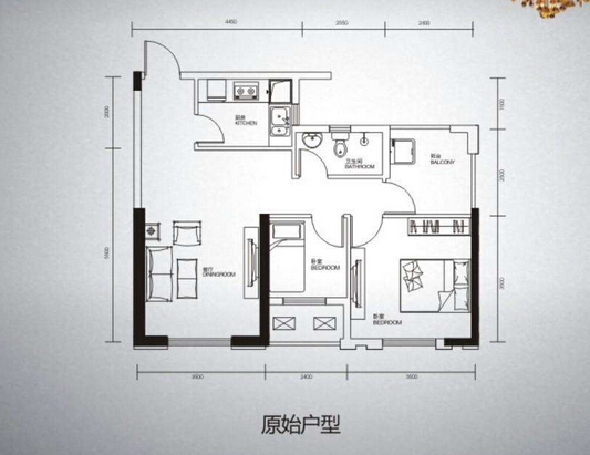 二居室的房子，足足87平米，如果用方式10万元是不是很划算？