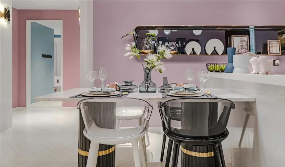 【佛祖岭社区】粉色调的家居装修设计
