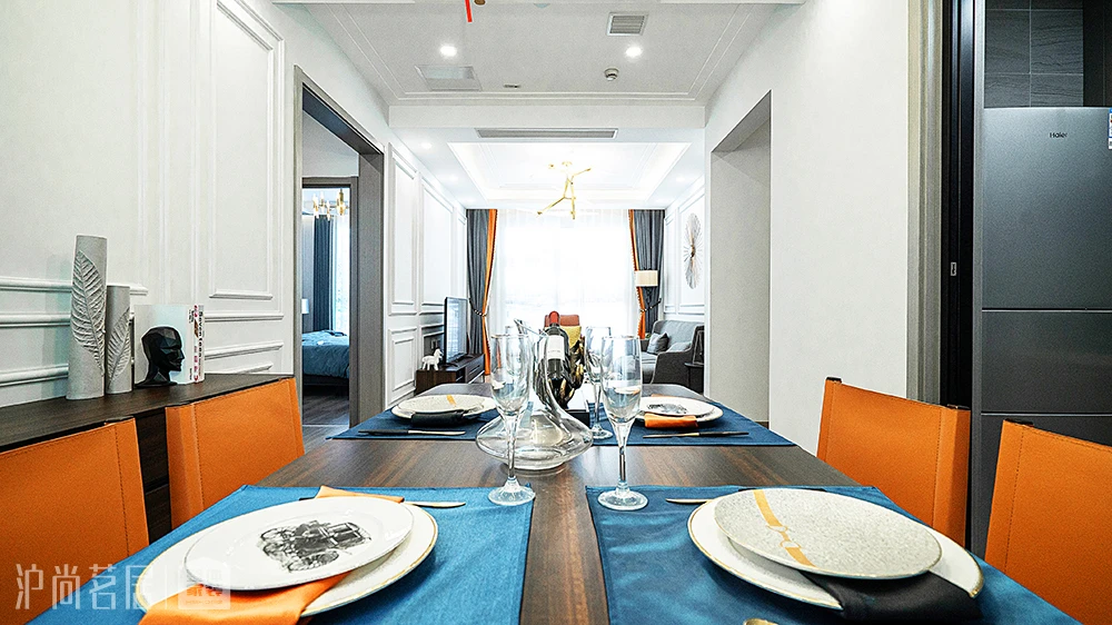 74平米二居室设计说明，24万元装修的现代风格有什么效果？