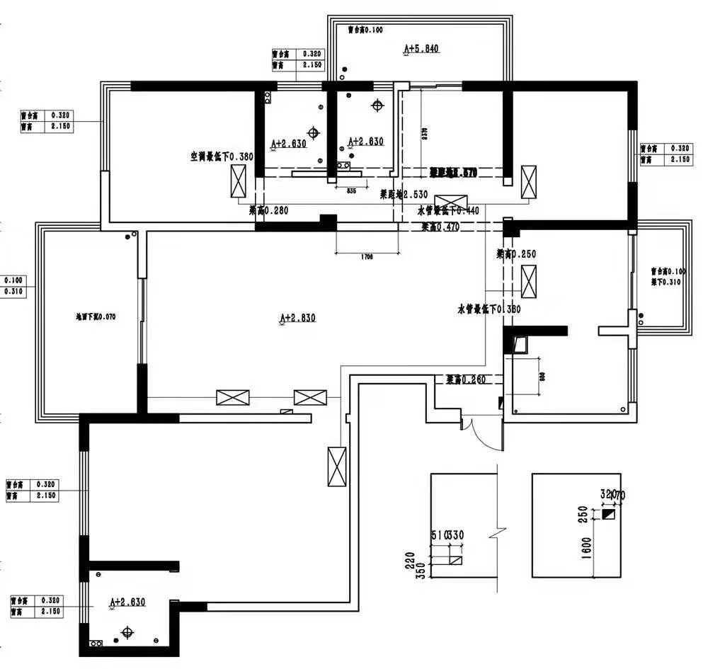 136㎡现代美式，稳重空间，加入活泼色彩