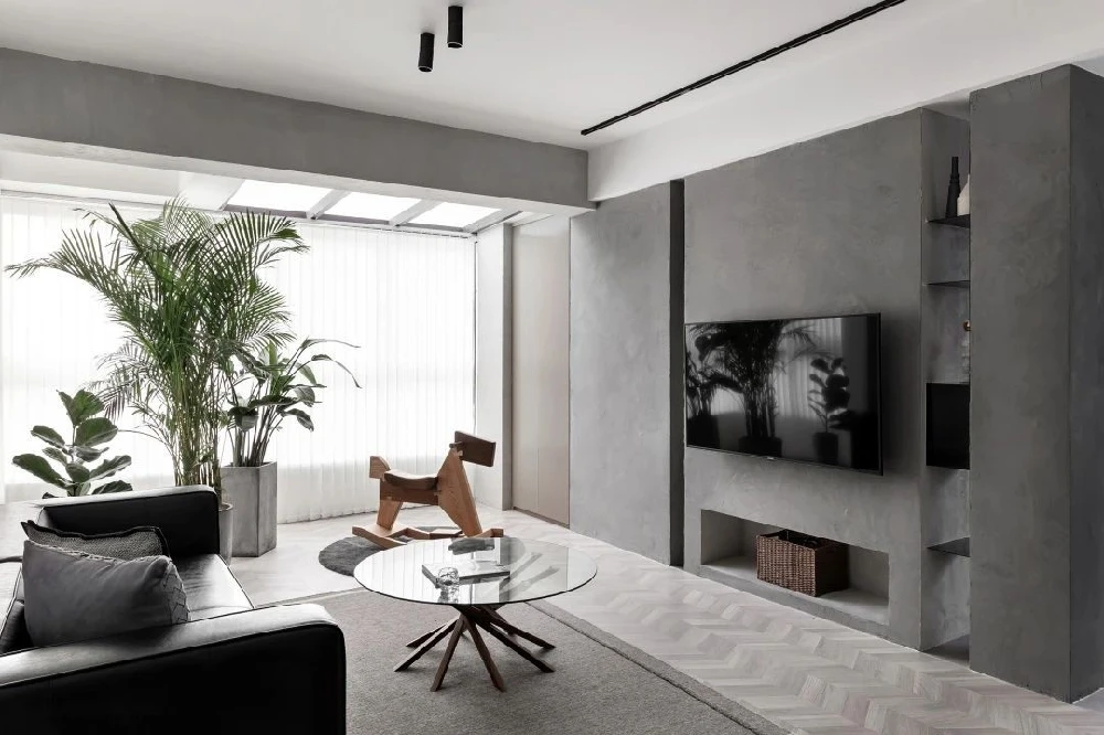 121平米现代风格三居室，预算20万，点击看效果图！