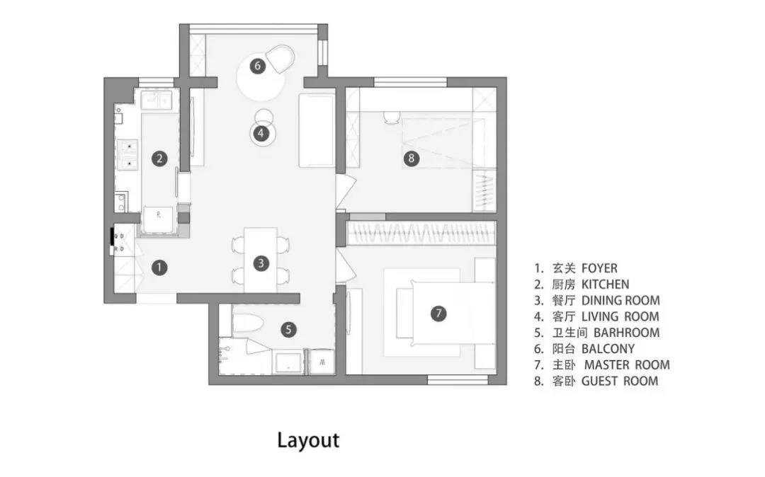 101平米的二居室要怎么装修才出其不意，选择现代风格准没错！