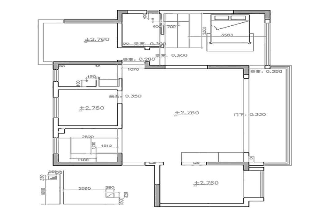 港式风格四居室装修案例，129平米的房子装修多少钱？