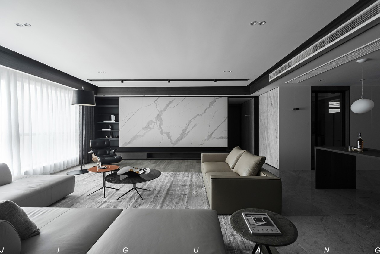 90后小夫妻花60万元装修的现代风格，210平米六居室太赞了！