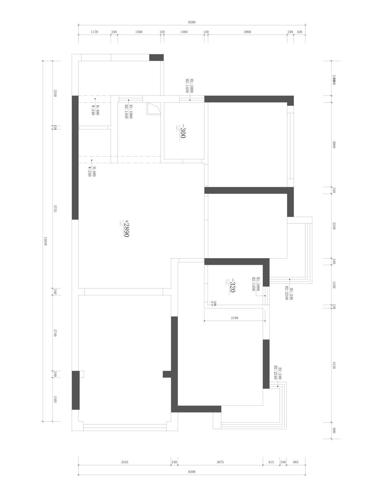 石竹山水园135㎡现代4室1厅2卫