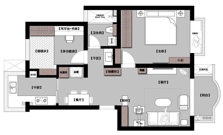 82平米二居室新房，找熟人装修才花费7万，大家觉得值吗？