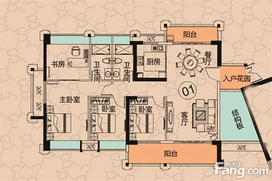 简约风格案例 平淡的摆放 思路的延展