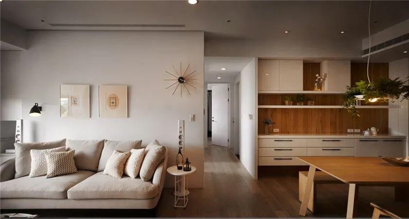 朋友买的78平米二居室，一共才花12万，这北欧风格太美了！