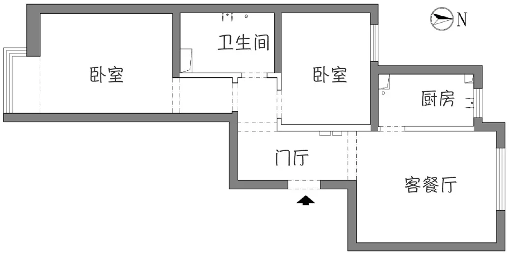 50㎡老破小生存指南：家具要摆对！收纳要精抠