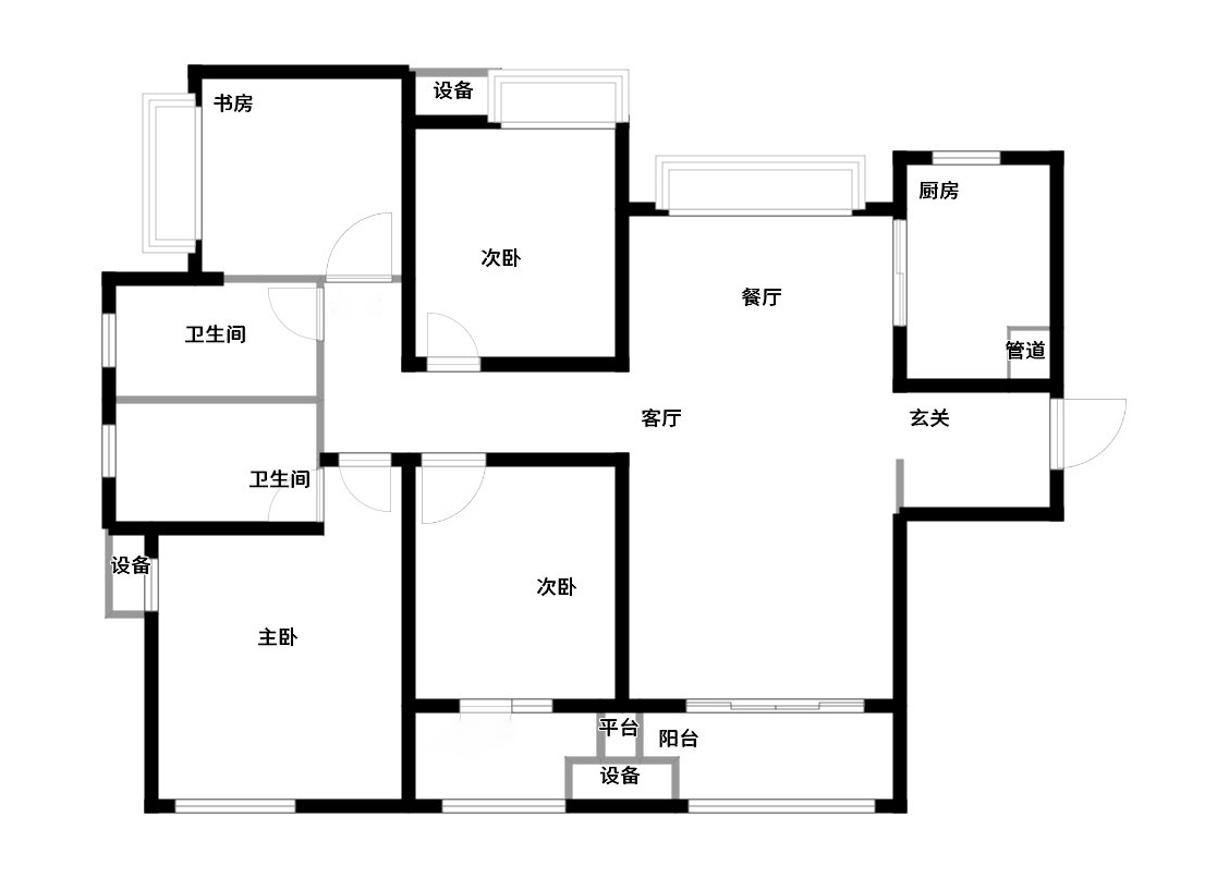 132平米，，美式风格的房子如何装修？