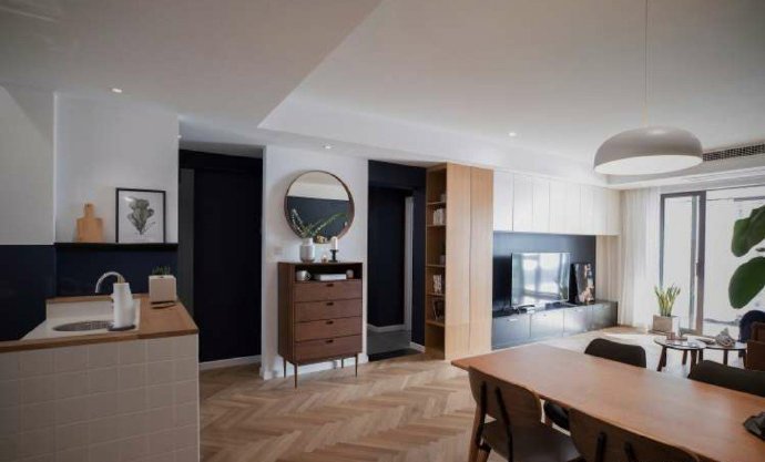 140平米四居室的北欧风格案例，只花16万！