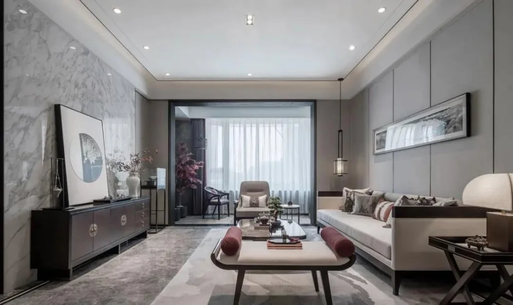 花6万元装修这套119平米的三居室，中式风格，给大家晒晒！