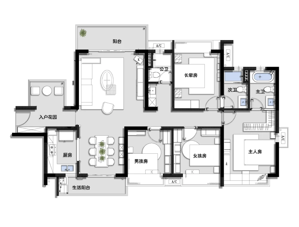 三居室的房子，足足108平米，如果用方式7万元是不是很划算？