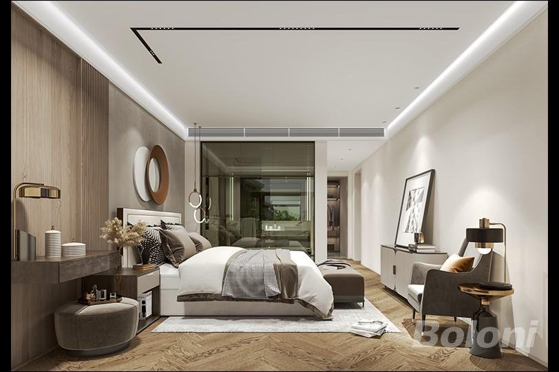 这套180平米的三居室，最后还是选定现代风格，效果竟远超预期。