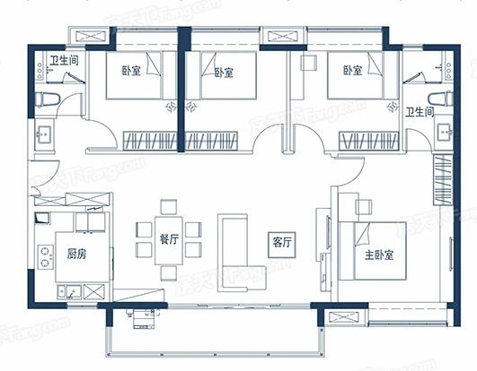 现代风格案例 既美观又实用理念