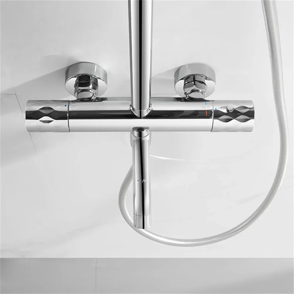 箭牌淋浴花洒套装家用恒温全铜顶喷淋浴器amg13sh22