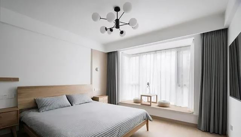 120平米的四居室装修案例欣赏，将日式风融入到现代生活当中。