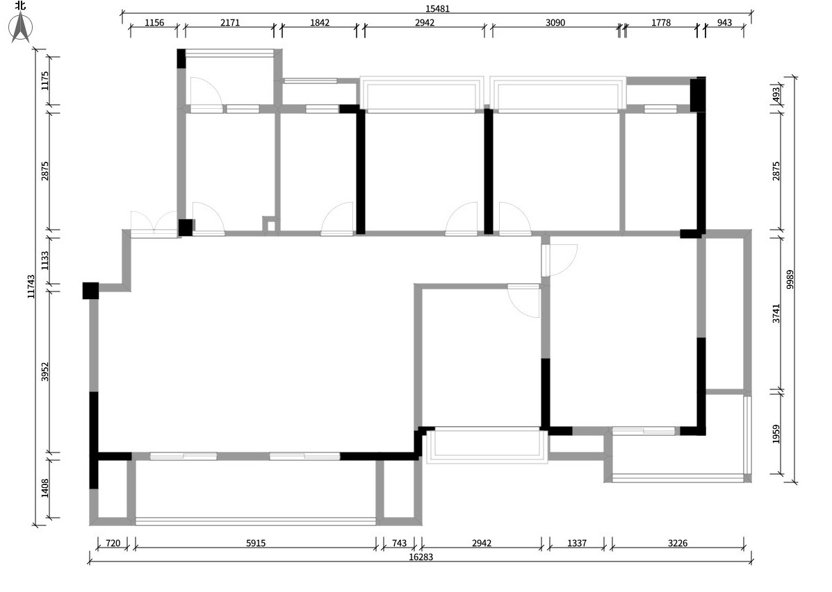 93平米的房子能装修成什么效果？简约风格三居室装修案例！