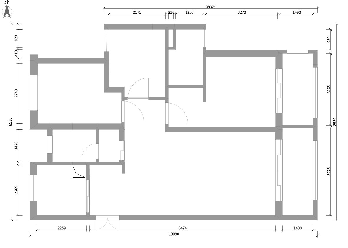 北欧风格三居室装修案例，86平米的房子装修多少钱？