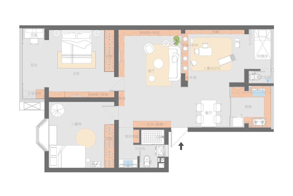 121平米的房子包括哪些功能间？装修成北欧风格三居室好不好？