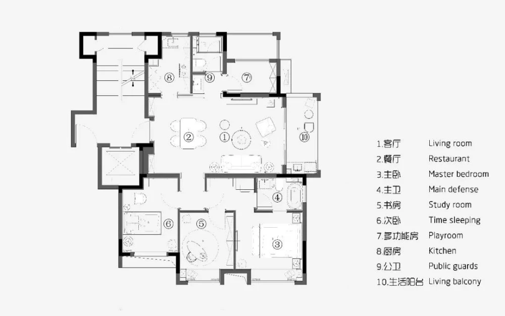 138㎡曼哈顿现代轻奢，慢享受的生活