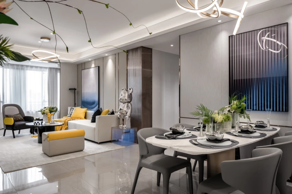 太不敢相信了100平三居室，花了15万，还是现代风格！