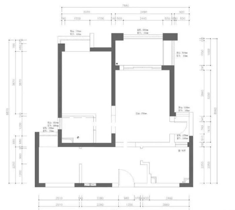 75平米的房子能装修成什么效果？现代风格二居室装修案例！