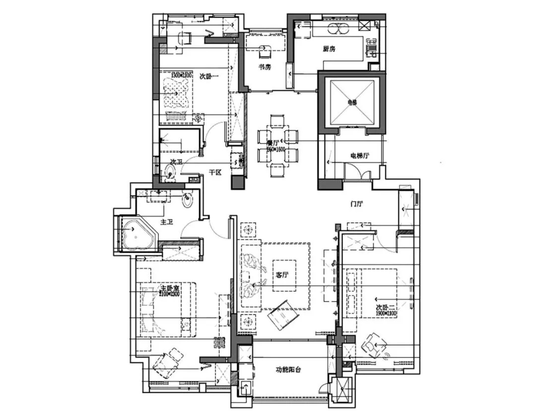 邻居家120平米的三居室，仅仅用了11万元，就完成了装修，如此划算！