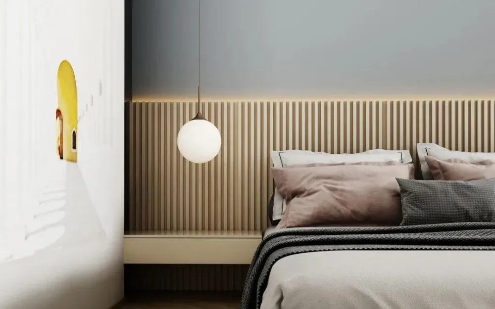 140㎡简约风,长城板背景墙,简约自然感