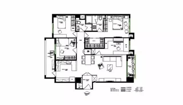 132㎡童话三居，收纳整齐才有衣帽间好颜值