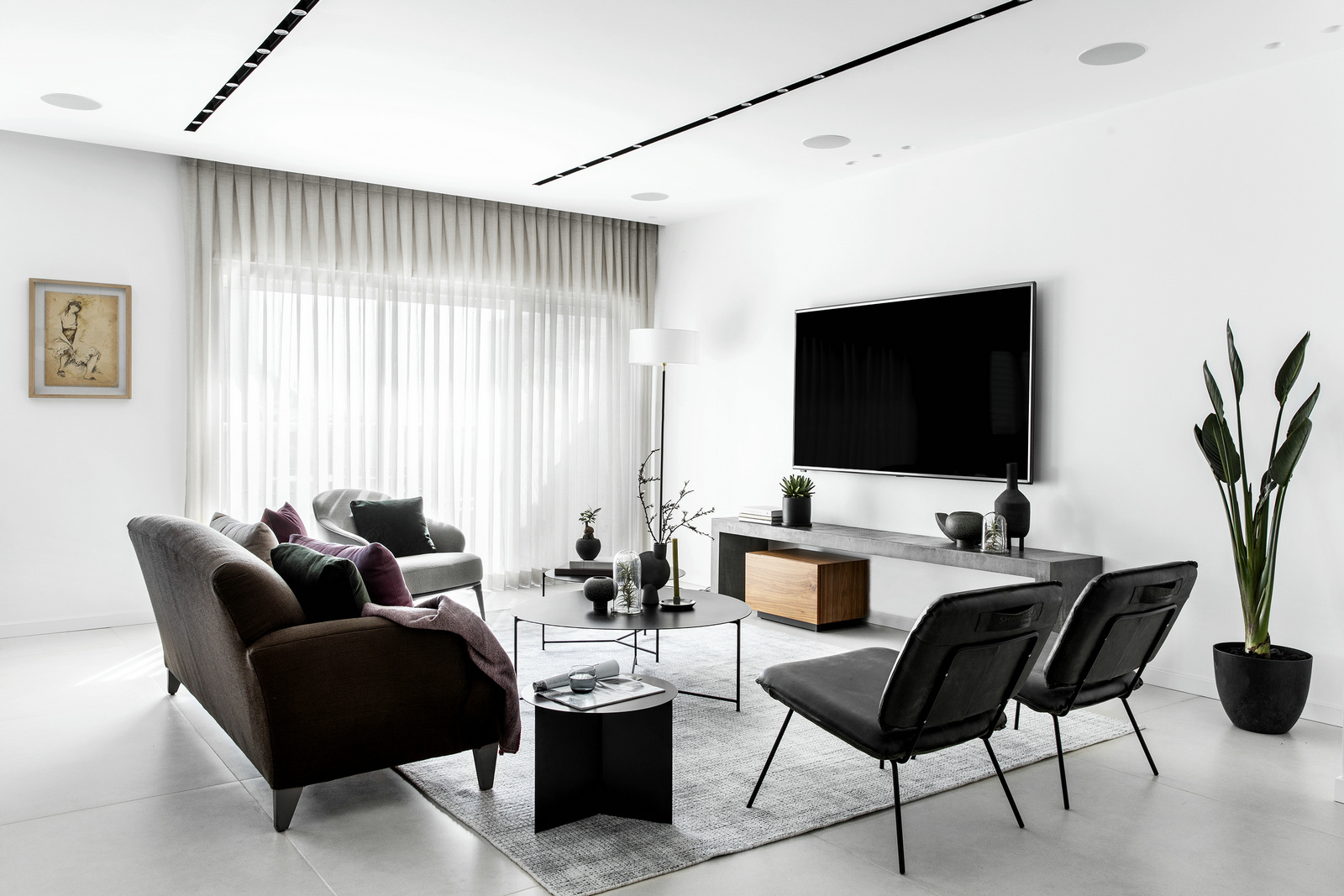 147㎡公寓设计，简约主义、舒适优雅！