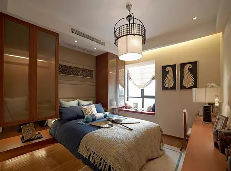 116㎡新中式风格家居装修，明亮有温度！