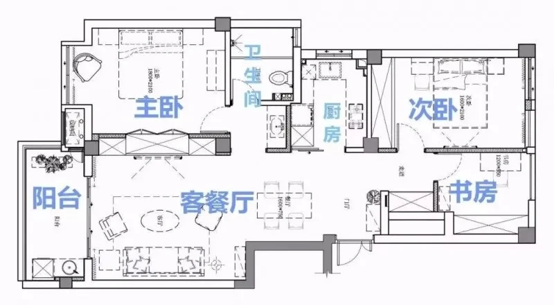 96㎡老公房改造成高颜值美宅，阁楼变身超极功