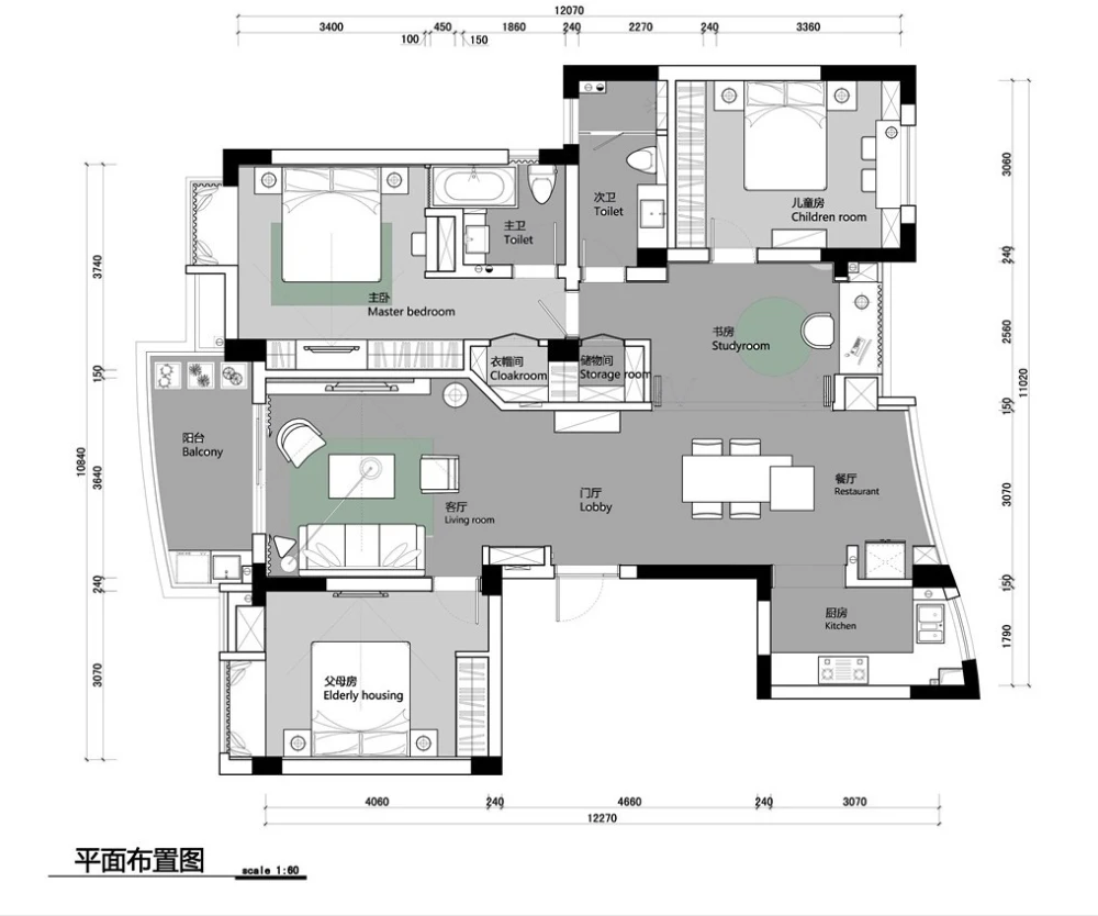 舒适从容，满屋静谧的优雅