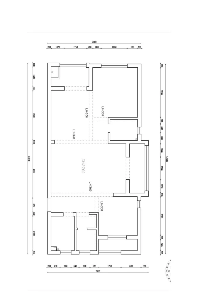 120㎡三室古典风 | 独特的家具