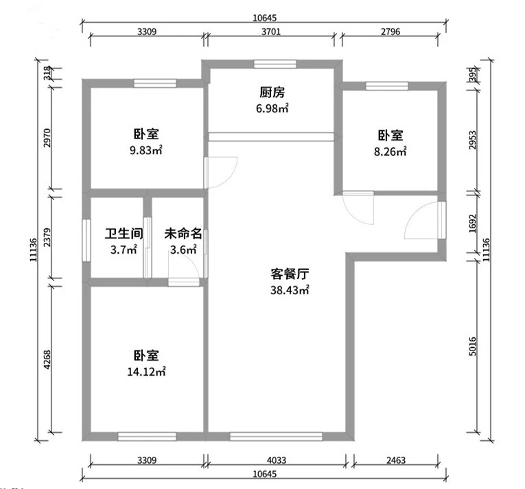 山语文庭114m?现代简约