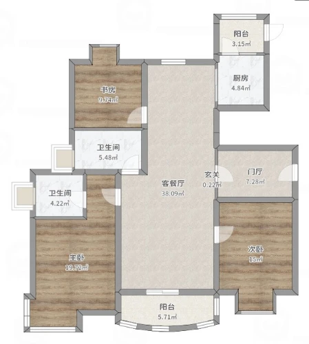 家·设计》昊元上品160现代轻奢三室实景案例
